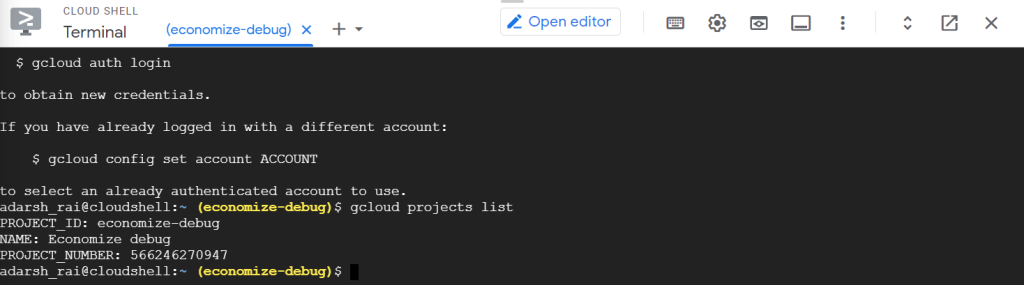 introduction-to-google-cloud-shell-and-commands-list